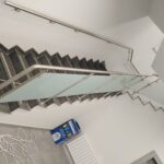 Satine Camlı Paslanmaz Merdiven Korkuluğu (5)